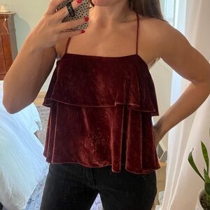 Madewell Velvet Tank